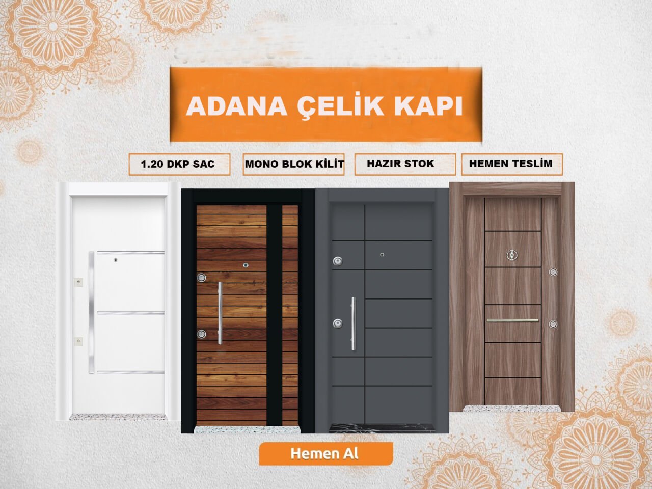 Adana Çelik Kapı