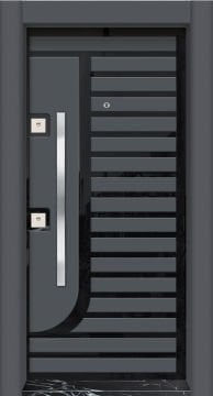 MONO ÇELİK KAPI  MN-1009 ANTRASİT Daire Giriş Kapısı, Çelik Kapı