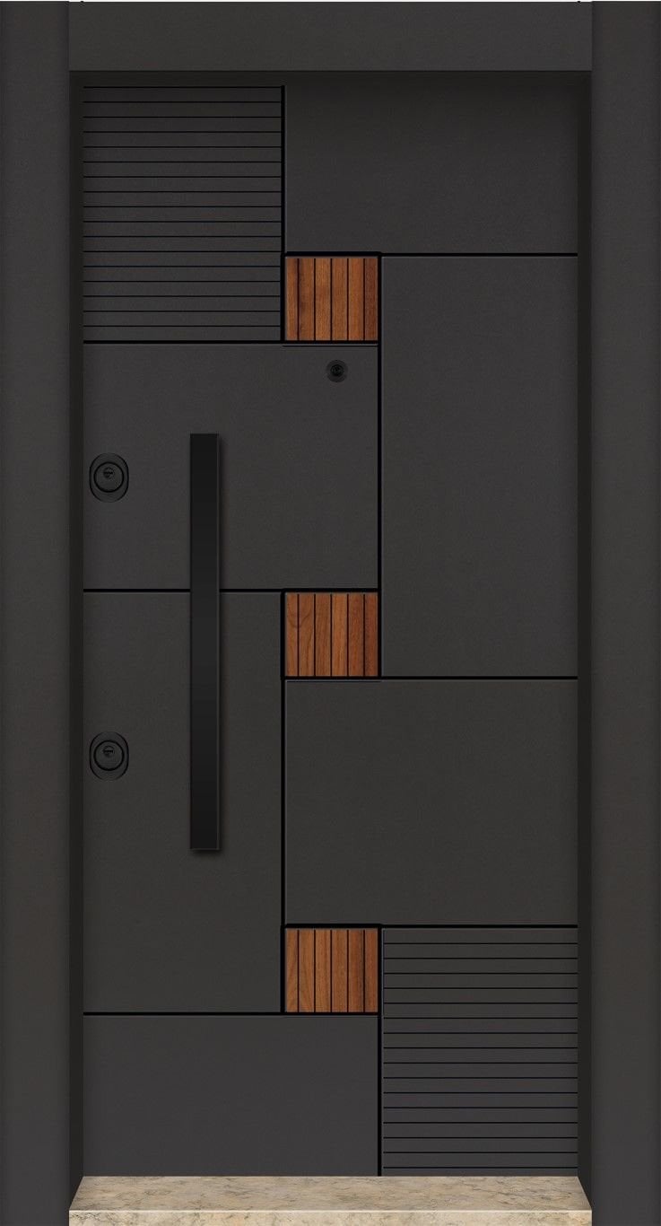 MONO ÇELİK KAPI  MN-1101  Daire Giriş Kapısı, Çelik Kapı