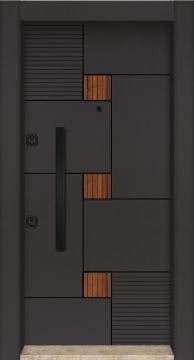 MONO ÇELİK KAPI  MN-1101  Daire Giriş Kapısı, Çelik Kapı