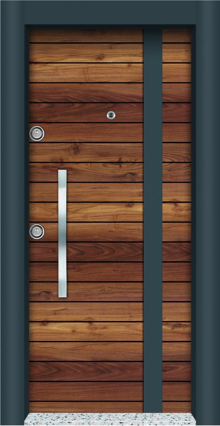 MONO ÇELİK KAPI  MN-1107  Daire Giriş Kapısı, Çelik Kapı