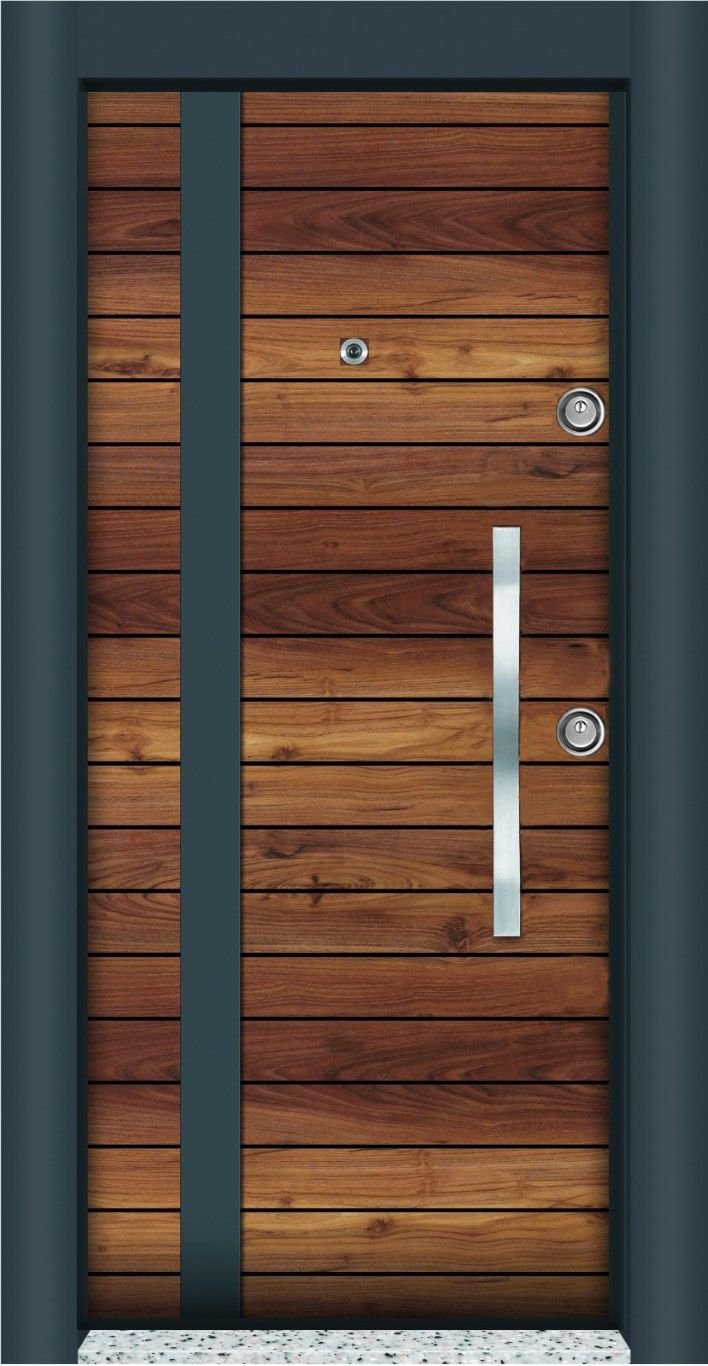 MONO ÇELİK KAPI  MN-1107  Daire Giriş Kapısı, Çelik Kapı Dışarıdan İçeriye Sol'a