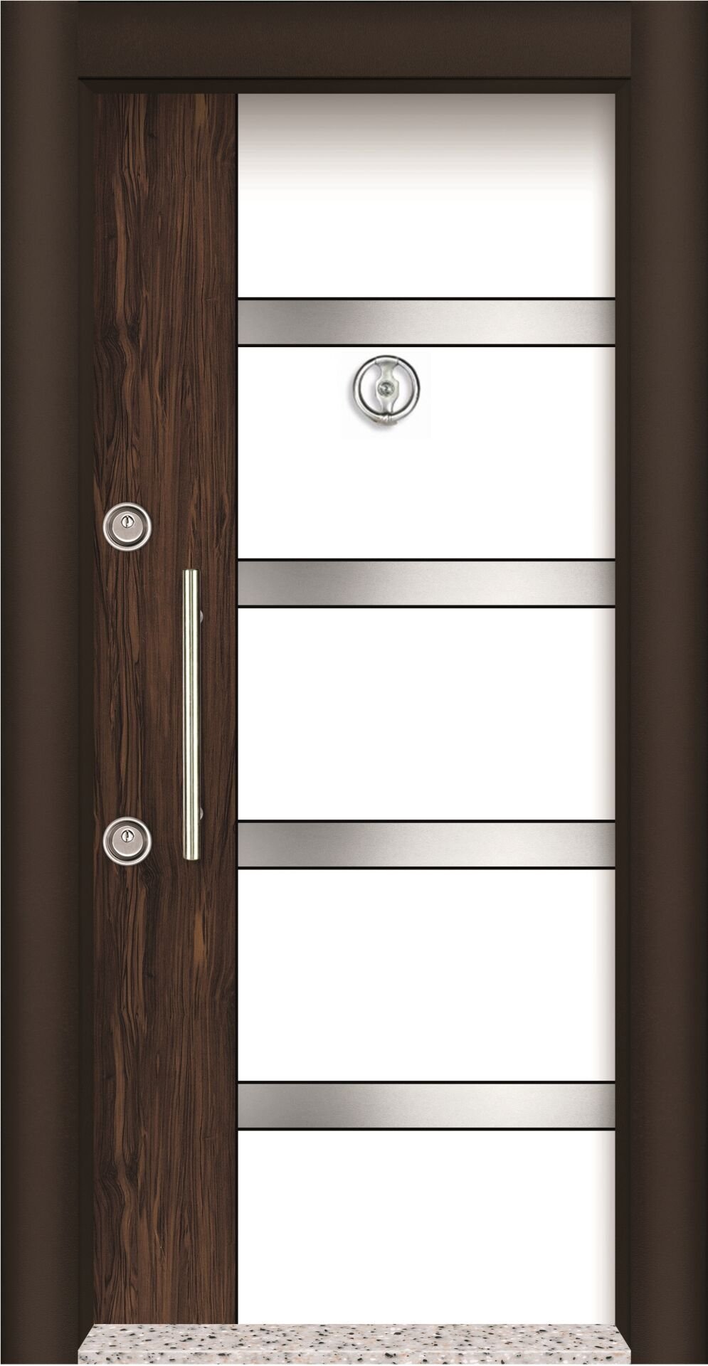 MONO ÇELİK KAPI  MN-1706 Daire Giriş Kapısı, Çelik Kapı