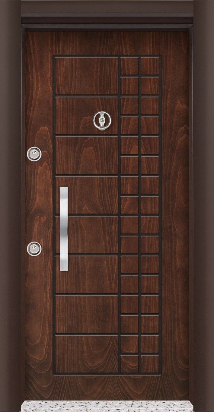 MONO ÇELİK KAPI  MN-1801 Daire Giriş Kapısı, Çelik Kapı