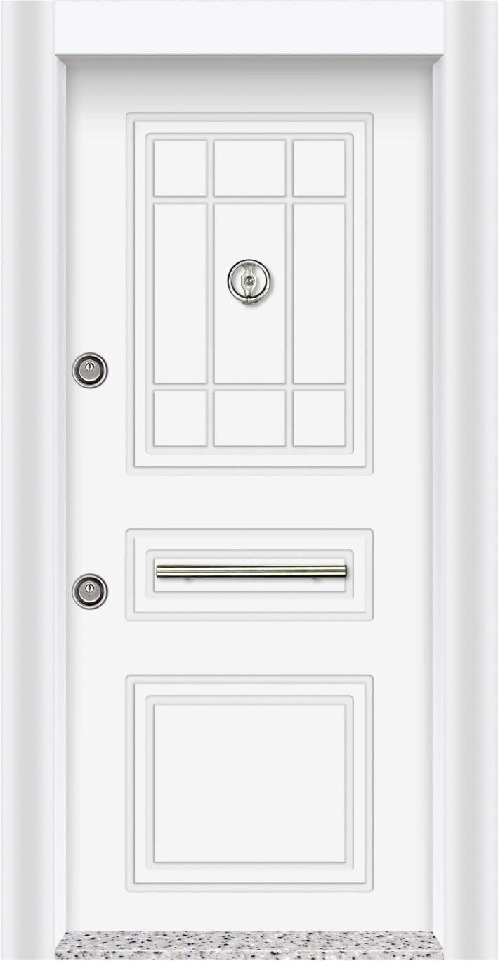 MONO ÇELİK KAPI  MN-1833 Daire Giriş Kapısı, Çelik Kapı