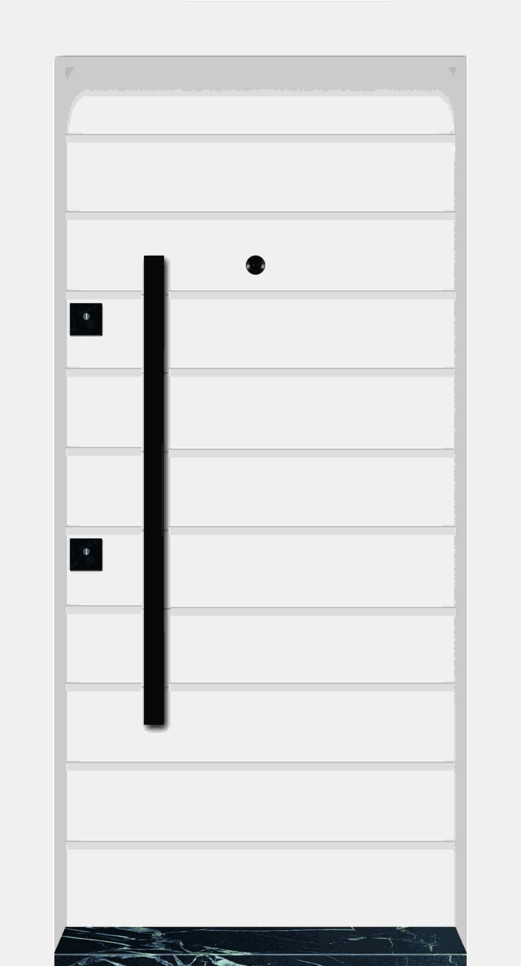 MONO ÇELİK KAPI  MN-1834 Daire Giriş Kapısı, Çelik Kapı