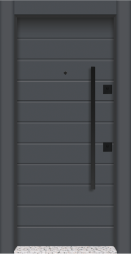 MONO ÇELİK KAPI MN-1835 Daire Giriş Kapısı, Çelik Kapı Dışarıdan İçeriye Sol'a