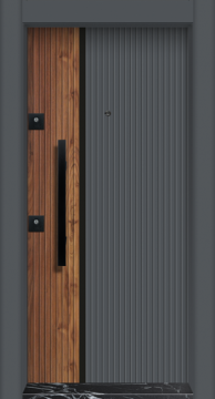 MONO ÇELİK KAPI MN-1040 A Daire Giriş Kapısı, Çelik Kapı