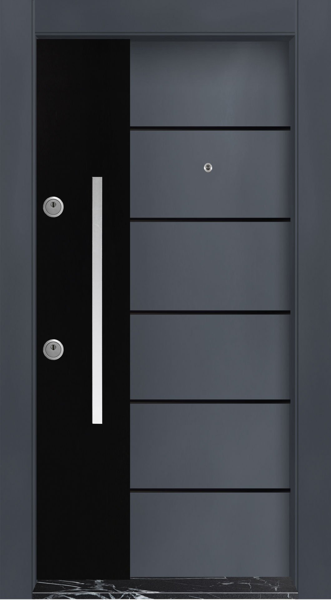 MONO ÇELİK KAPI MN-6001 Dış İklim Kapısı , Yağmur'a ve Güneşe Dayanıklı Çelik kapı