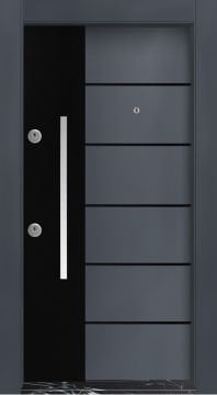 MONO ÇELİK KAPI MN-6001 Dış İklim Kapısı , Yağmur'a ve Güneşe Dayanıklı Çelik kapı