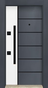MONO ÇELİK KAPI MN-6003 B Dış İklim Kapısı , Yağmur'a ve Güneşe Dayanıklı Çelik kapı