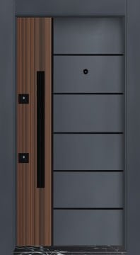 MONO ÇELİK KAPI MN-6003 Dış İklim Kapısı , Yağmur'a ve Güneşe Dayanıklı Çelik kapı