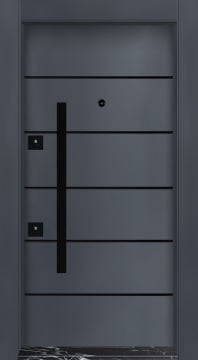 MONO ÇELİK KAPI MN-6005 Dış İklim Kapısı , Yağmur'a ve Güneşe Dayanıklı Çelik kapı