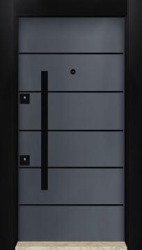 MONO ÇELİK KAPI MN-6006 Dış İklim Kapısı , Yağmur'a ve Güneşe Dayanıklı Çelik kapı