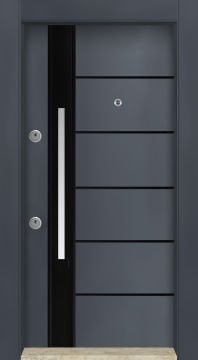 MONO ÇELİK KAPI MN-6042 Dış İklim Kapısı , Yağmur'a ve Güneşe Dayanıklı Çelik kapı