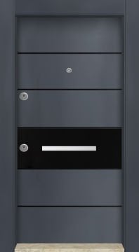 MONO ÇELİK KAPI MN-6045 Dış İklim Kapısı , Yağmur'a ve Güneşe Dayanıklı Çelik kapı