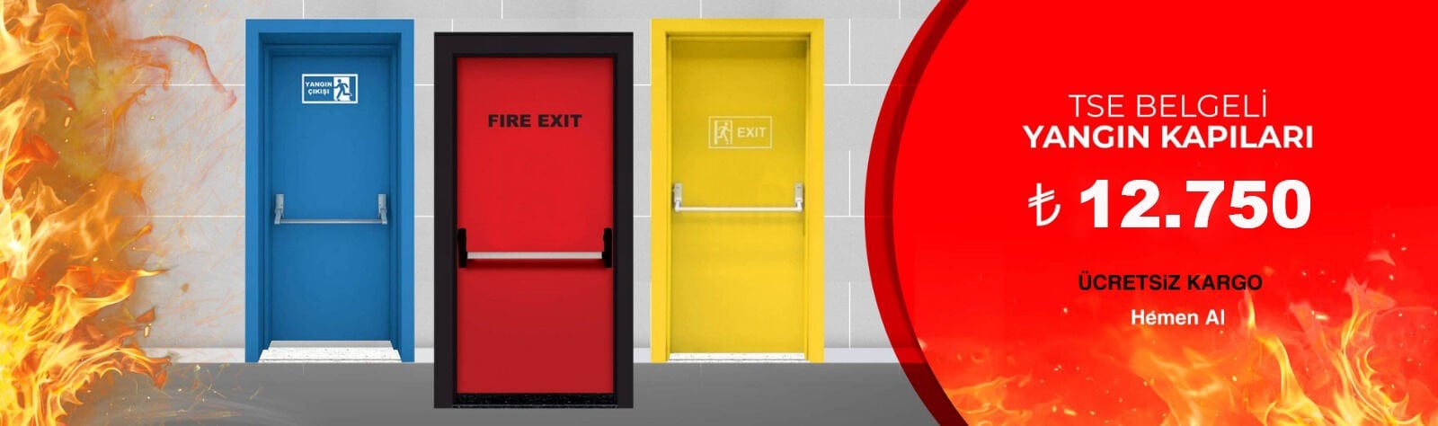 yangın kapıları