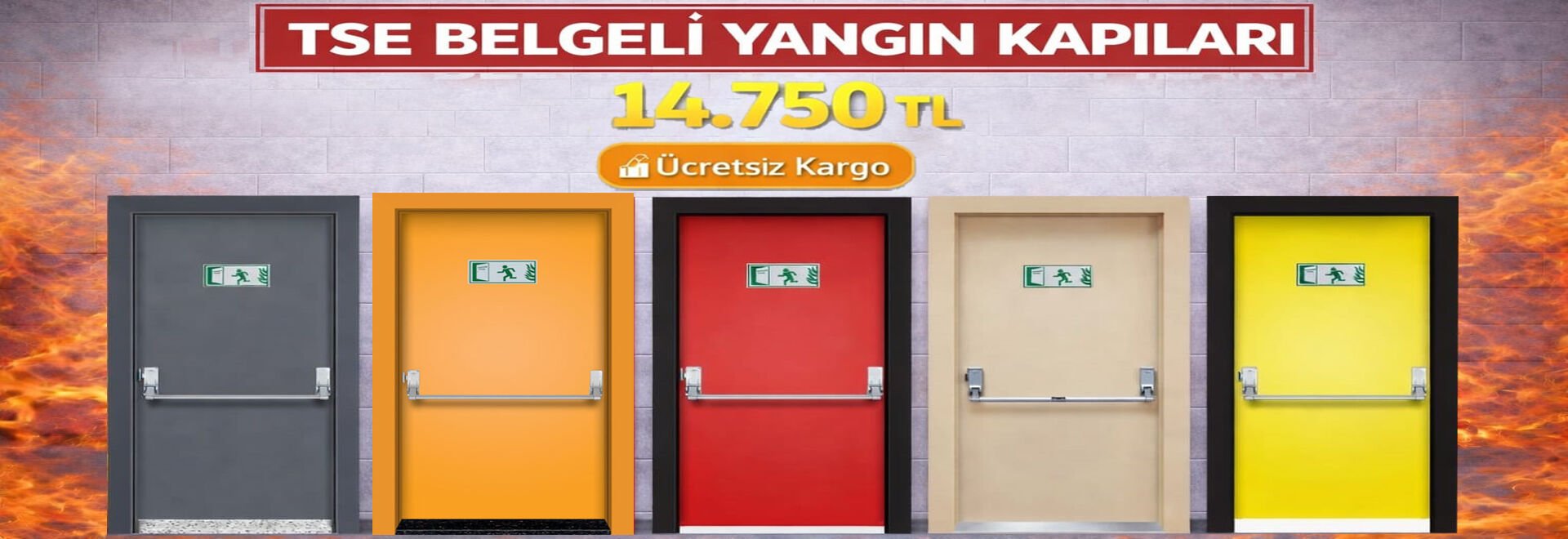 yangın kapıları