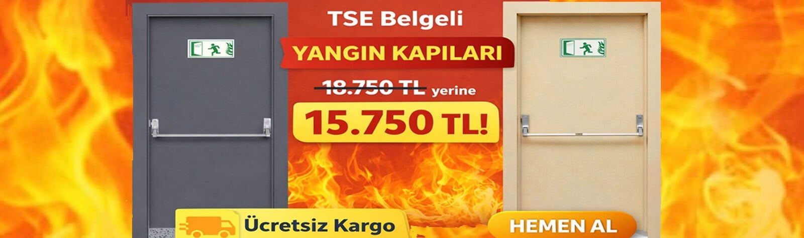 yangın kapıları