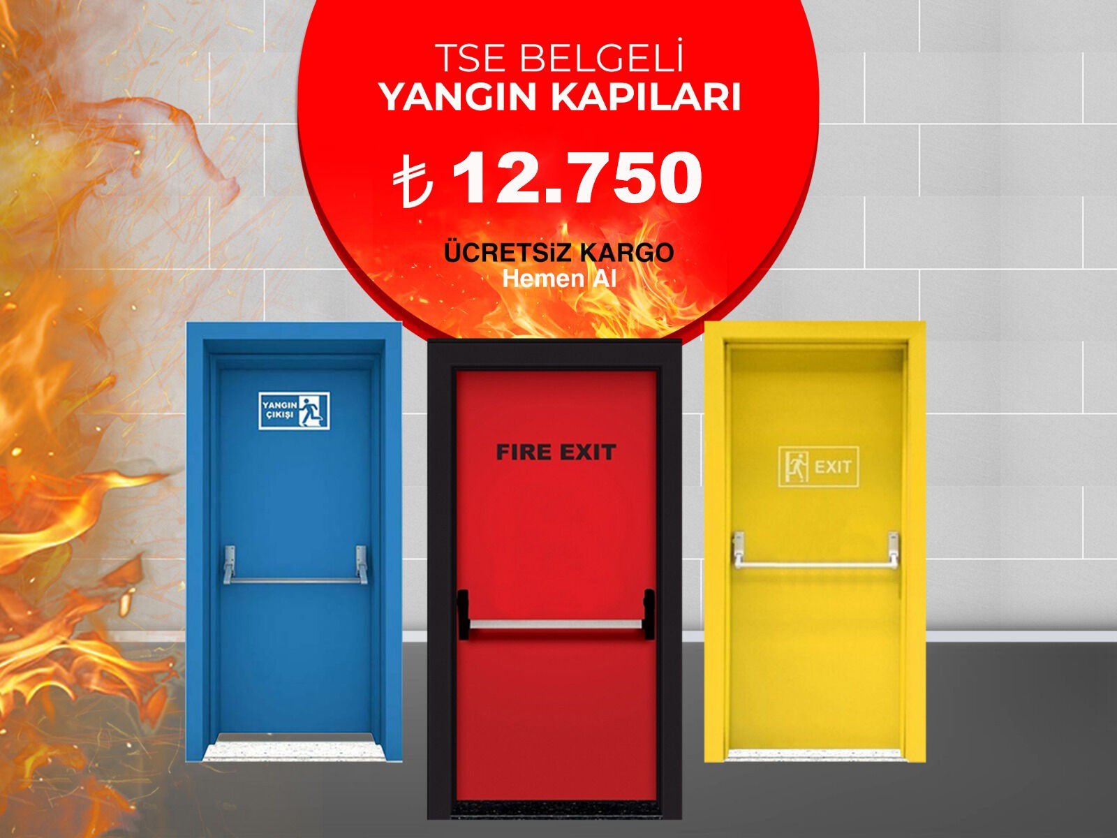 yangın kapıları